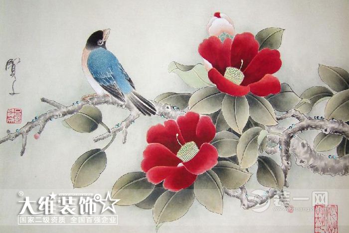 【大维装饰】告诉你中国传统绘画与工艺画的种